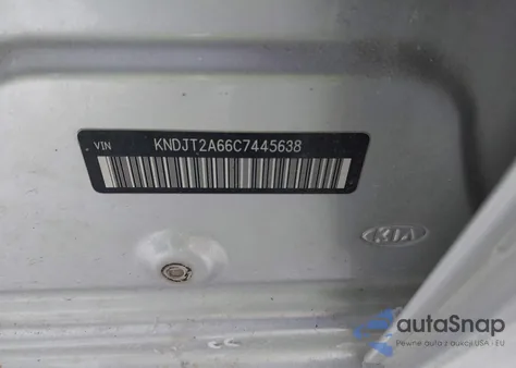 2012 Kia Soul + z USA, uszkodzony, nr VIN KNDJT2A66C7445638